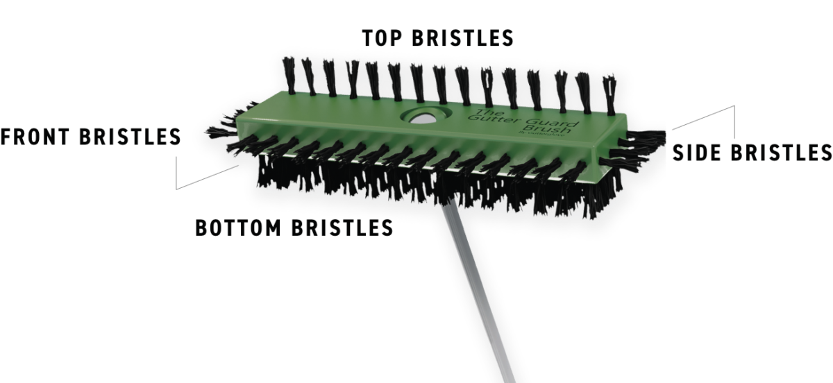 The Gutter Guard Brush
