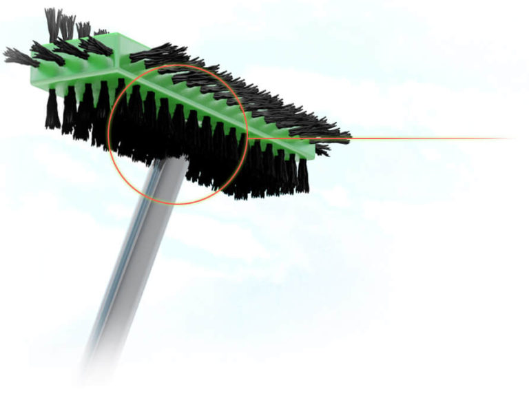 The Gutter Guard Brush